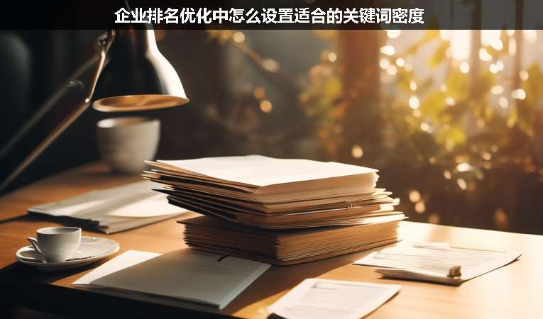 企業(yè)排名優(yōu)化中怎么設置適合的關鍵詞密度