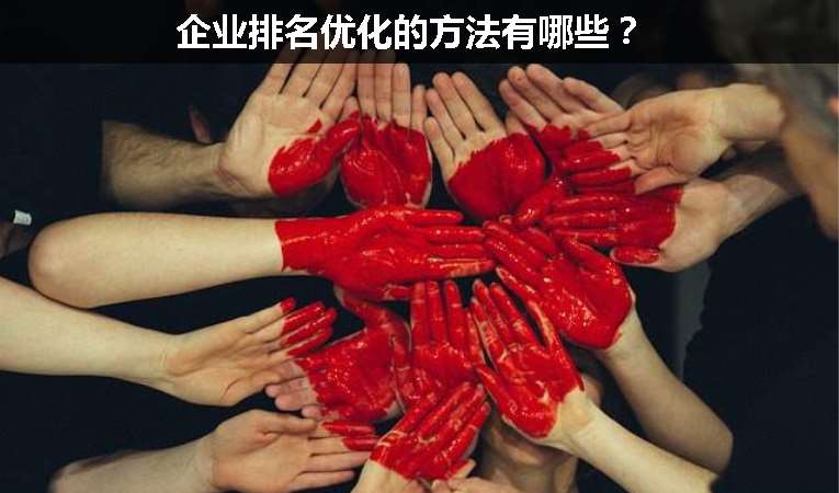 企業(yè)排名優(yōu)化的方法有哪些？