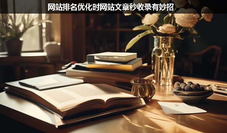 網(wǎng)站排名優(yōu)化時(shí)網(wǎng)站文章秒收錄有妙招